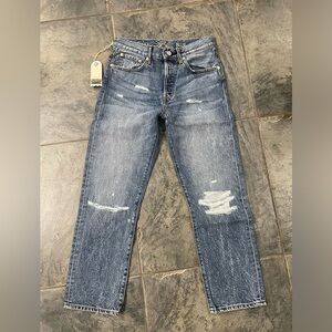 NWT Daily Blue Denim  by AG Adriano Goldschmied Hype Ankle Jean Sz 26 $398